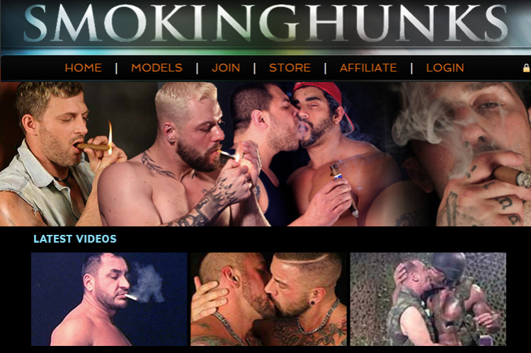 Smoking Hunks tour page