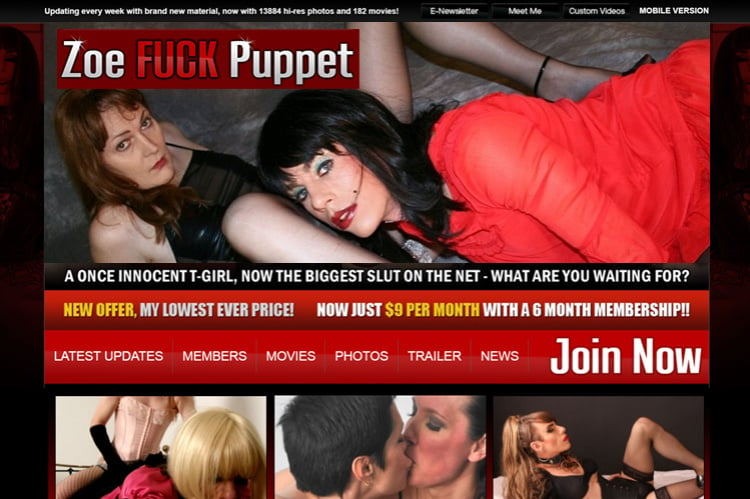 ZoeFuckPuppet tour page