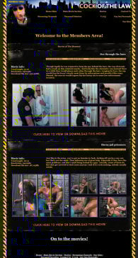 Members Area Screenshots