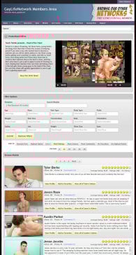 Members Area Screenshots