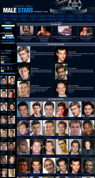 member area screenshot from Male Stars