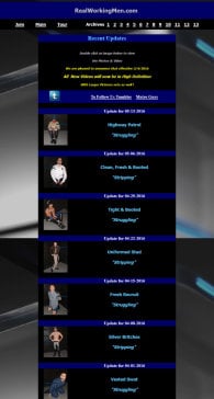 Members Area Screenshots