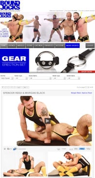 member area screenshot from Bound Jocks