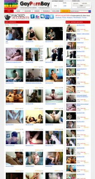 member area screenshot from Gay Porn Bay