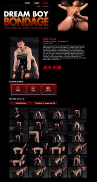 member area screenshot from DreamBoyBondage