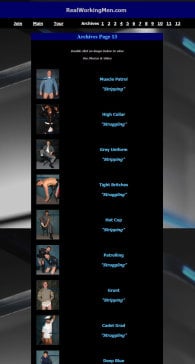 Members Area Screenshots