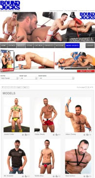 member area screenshot from Bound Jocks