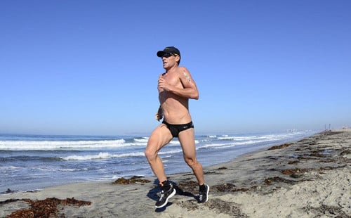Lance Armstrong Wearing Speedos