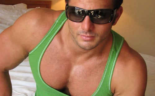 Frank Defeo's Huge Muscular Chest