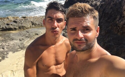 Handsome gypsies gitanoxxx and JuanFunnXxX fucking hard in Barcelona
