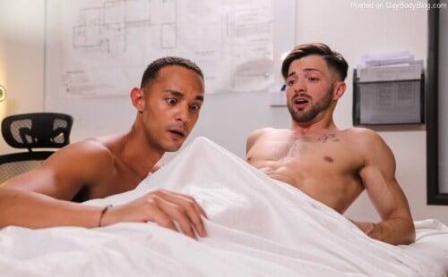 Sexy AJ Sloan Is In The Right Place At The Right Time For This Gay Massage Porn
