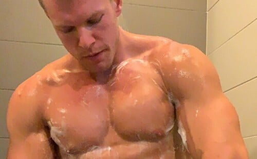 The Lovely British Cock Of Muscle Man Alexander Steel