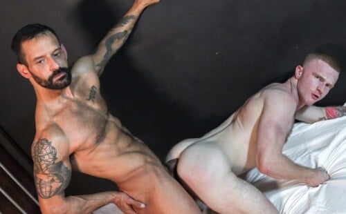 David Benjamin drills Brody Fox’s hole at Family Creep