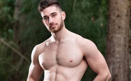 Happy Hunk Roger Zach Bulges In Underwear For Walking Jack