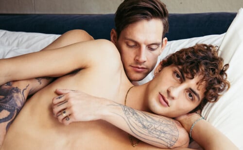 Newcomer Zeke Wood flip-fucks with Tayte