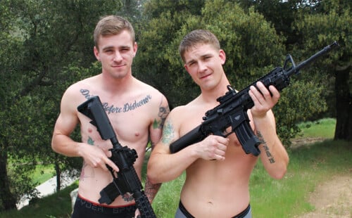 Brandon Anderson pounds Ryan Jordan raw