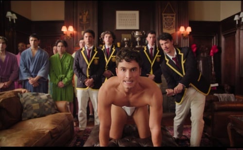 Benito Skinner’s Nude Scenes In Overcompensating