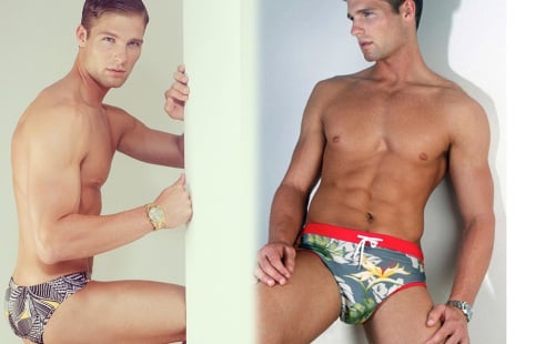 Jeff T in swimsuit