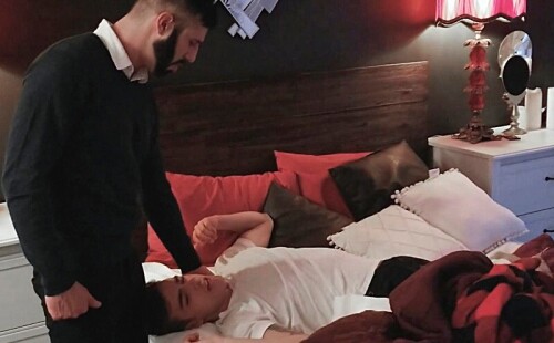 Strict Dad Romeo Davis Fucks His Disobedient Stepson!