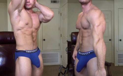 Derrick has a huge dick (video)