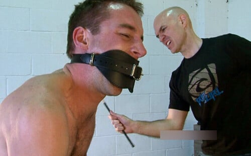 Gleeful Adrian gives Shamus a Savage Caning