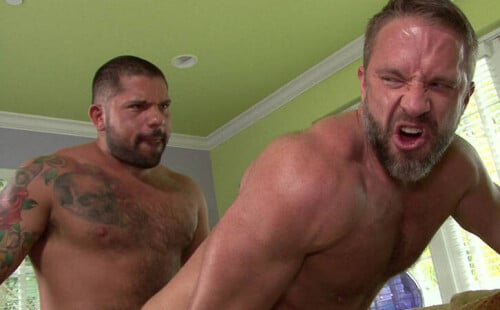 Greedy Hairy Daddies in Wolfs Den!