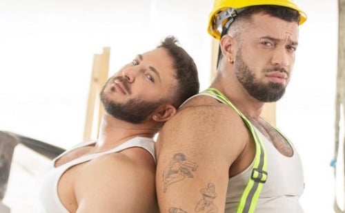Tradie Cocks Bareback Fuck In “Alpha Builders, Par
