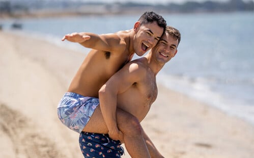 Sean Cody Newcomers Flip-Fuck in First Scene