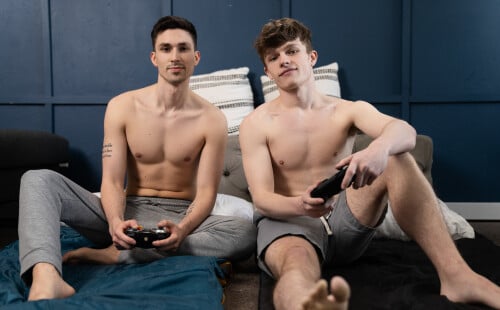 Jake Preston fucks his best friend Kane Fox raw