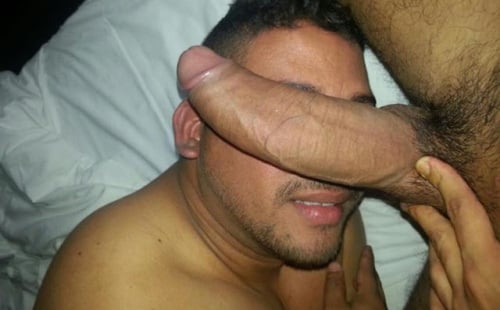 Cock on my face