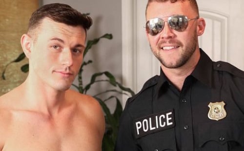 Gay Cop Flip Fuck With Ryder Owens And Justin DaJo