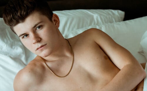 Silas Brooks bares all in a solo photoshoot