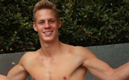Athletic Dan Fellows Has A Sexy Smile