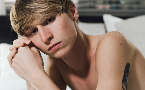 Chase Williams nude photoshoot at Helix