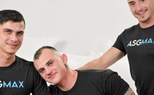 Three New Gay Pornstars To Watch Having Fun!