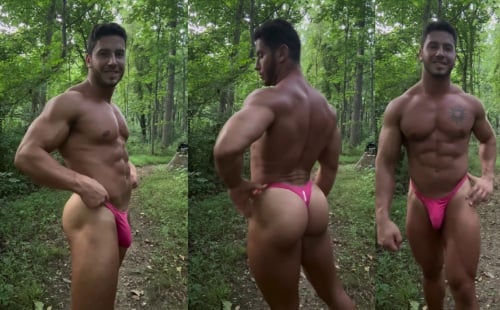 Showing Off in the Forest (Video)