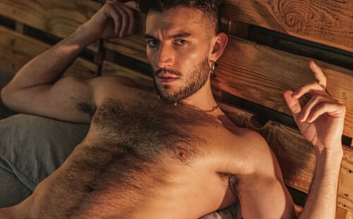 Horse Hung Hairy Stud Alexander on The Male Muse