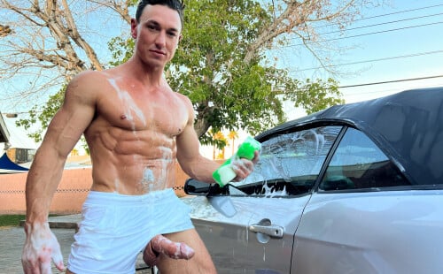 This Is How Cade Maddox Washes His Car!