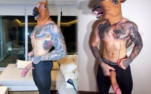 Like a Horse: Carlos hot