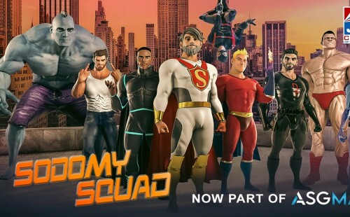 ASGMAX First Animated Gay Porn Series ‘Sodomy Squad’ (2023) Unleashed