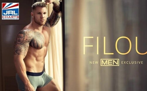 Muscle Hunk Filou Fitt Signs Exclusively with MEN.com