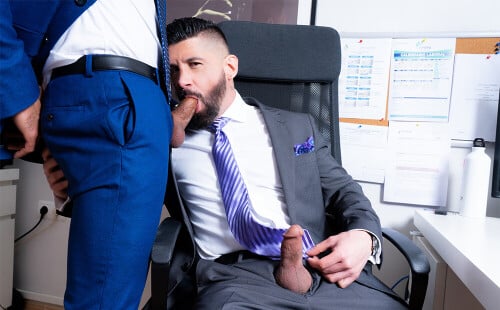 That Day You Resigned & Sucked Your Boss' Juicy Cock