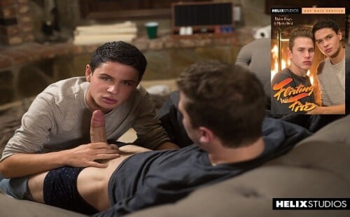 The Wait Is Over as Flirting With Fire on DVD Streets from Helix Studios