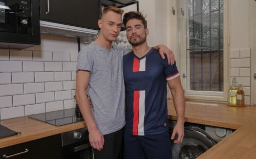 Sexy Soccer Jock Dann Grey Gets Fucked!