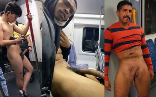 Public exhibitionist gay guys