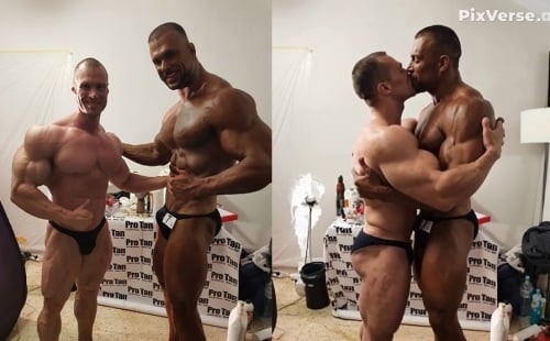Sexy AI Videos Made About Bodybuilders