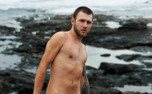 Uncut Nudist Guy Shows It Off At The Beach