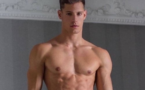 Spanish Muscle Model Eleazar Has A Hot
