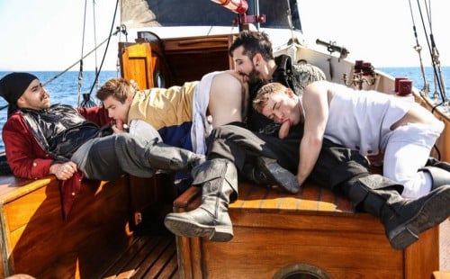 Jimmy, Johnny, Gabriel & Teddy in "Pirates" part 3