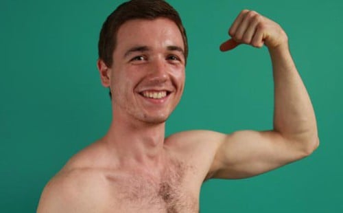 Athletic Tristan Gets Naked